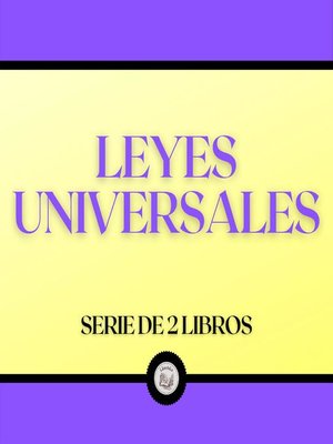 cover image of Leyes Universales (Serie de 2 Libros)